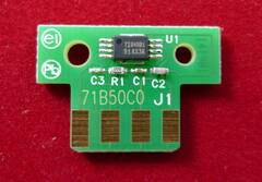 Чип Lexmark CS317/CS417/CS517/CX317/CX417/CX517 (71B50C0) Cyan, 2.3K High Quality (ELP Imaging®)