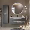 Cezares ECO-CER-1200-2C-SO-GR-P Тумба под раковину подвесная с двумя выкатными ящиками 74,6х47,2х50