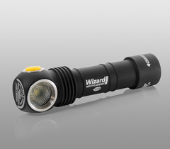 Мультифонарь светодиодный Armytek Wizard Pro v3 Magnet USB+18650, 2300 лм, аккумулятор*