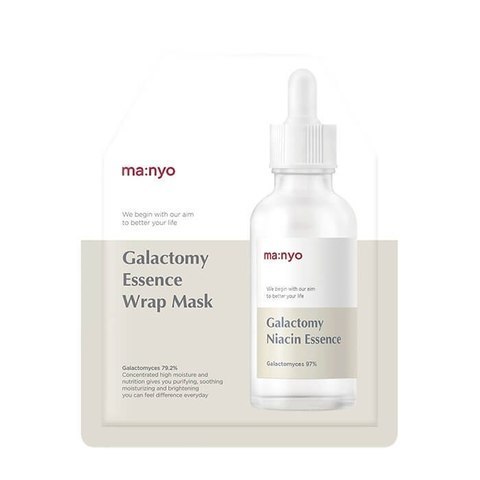 Купить MA:NYO GALACTOMY ESSENCE WRAP MASK - Гидрогелевая маска для проблемной кожи