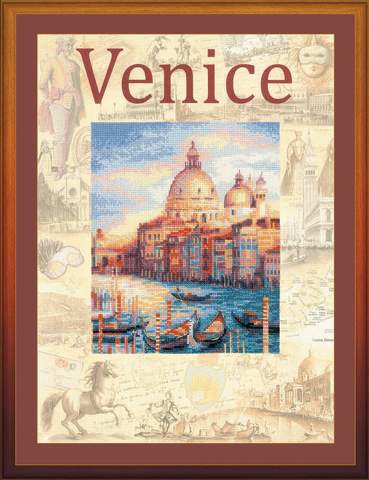 Набор для вышивания крестом «Города мира. Венеция» (0030 РТ)