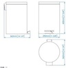Mediclinics PP1321CS Урна, 20л