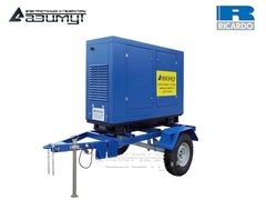 Дизельный генератор Азимут ЭД-12-Т400-1РПМ19 Ricardo на шасси в капоте