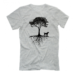 Футболка "Алабай и дерево"