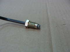 Трубка УАЗ Патриот (430 мм) М10 крупн/мелкая резьба заднего левого тормоза - верхняя