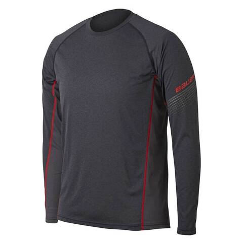 Верх с длин.рукавом BAUER S19 ESSENTIAL BL LS TOP YTH L