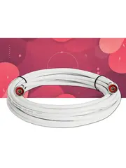 Кабельная сборка 5D/FB (белый) (N-male - N-male) 10 м