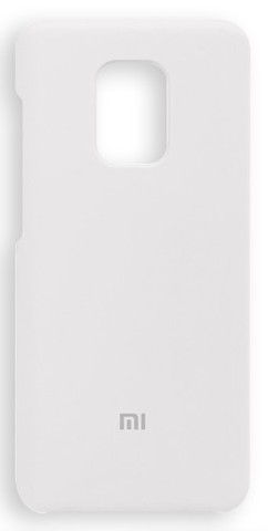 Силиконовый чехол Silicone Cover для Xiaomi Redmi Note 9 Pro Max (Белый)