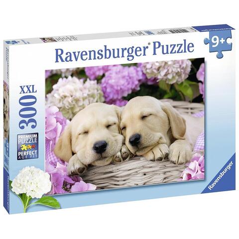 Puzzle Sweet Dogs in a Basket