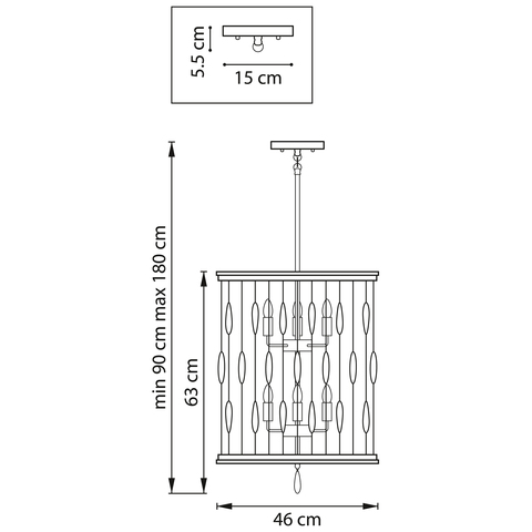 Подвесной светильник Lightstar Firenze 725163