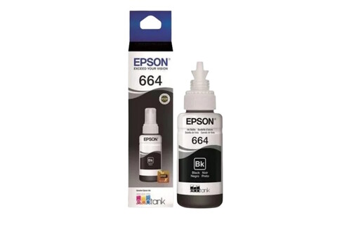 Контейнер с чернилами Epson C13T66414A Black