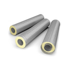 Труба-сэндвич TMF ф120/220, 1м, 0,5 мм, нерж/оц