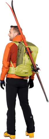 Картинка рюкзак для сноуборда Deuter Freerider 30 Sprout/Cactus - 12