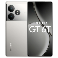 Смартфон Realme GT6T 12/256GB, Silver (Зеркальный серебристый)