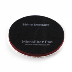 Shine Systems Microfiber Pad - полировальный круг из микрофибры, 155 мм