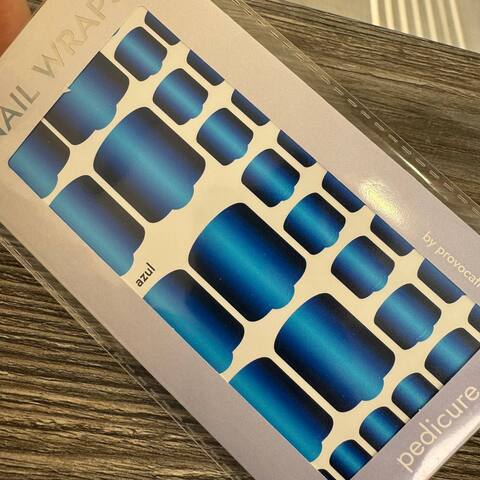 ПЛЕНКИ NAIL WRAPS AZUL (PED)