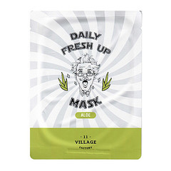 Village 11 Factory Маска для лица тканевая с экстрактом алоэ - Daily fresh up mask aloe, 20г