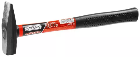 20031-02	MIRAX 200 молоток с фиберглассовой рукояткой