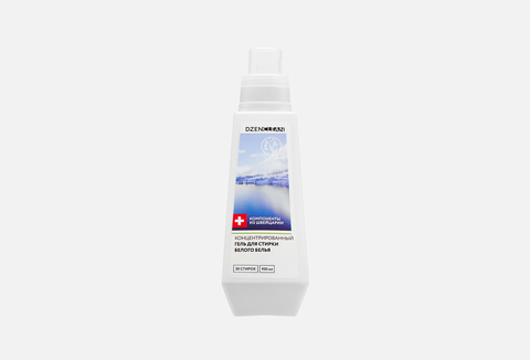 Концентрированный гель для стирки Белого белья DzenClean, 920мл