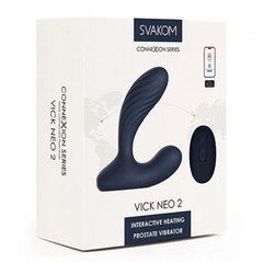 Интерактивный массажер простаты Vick Neo 2 с функцией подогрева от SVAKOM
