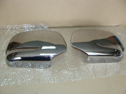 Накладка зеркала УАЗ-Патриот н.о. с 2014 г. (хром, пластик) 2шт.