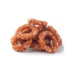 Деревенские лакомства колечки из индейки с рисом для щенков 85г