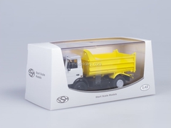 MAZ-5551 tipper later white-yellow Start Scale Models (SSM) 1:43