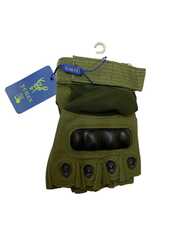 Перчатки. Мужские. Материал верха: Спец. материал. Подклад: Спец. материал. Без пальцев. Тактические. 12 шт в упаковке.