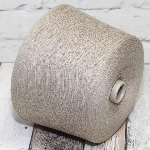 Смесовка с кашемиром (10%) NEW MILL VELOX 1/14.5 серо-бежевый