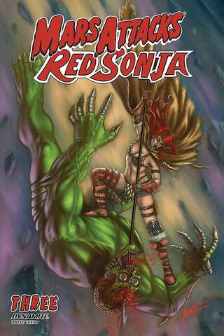 Mars Attacks Red Sonja #3 (Cover B)