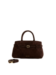 Сумка Manu Atelier Le Cambon 25 Deep Brown Suede