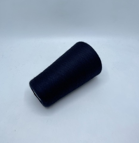 Бобинная пряжа (пр. Италия), art. LanaCashmir, 370м/100гр. 70%Меринос, 30% Кашемир, цвет- Черный(780), арт.35602