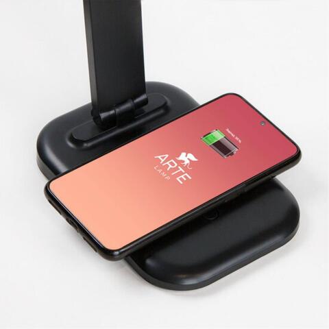 Настольная светодиодная лампа Arte Lamp LONDON A5124LT-1BK