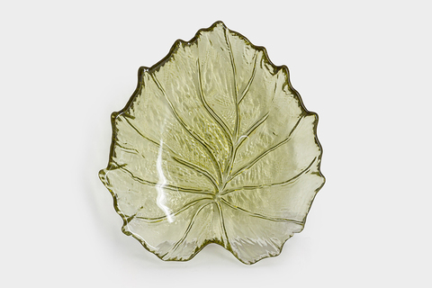Блюдо 16х14см Anna Lafarg Autumn forest Лист зеленый