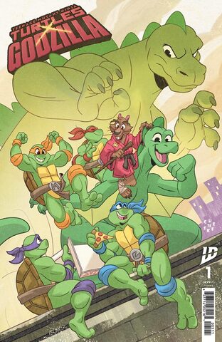 Teenage Mutant Ninja Turtles x Godzilla #1 (Cover D)