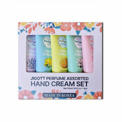 Jigott Perfume Assorted Hand Cream Set of 5, 50ml Подарочный набор парфюмированных кремов для рук