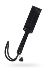 Черный кожаный пэддл - 32 см.