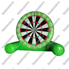 Надувной дартс «В яблочко» на подкачке, диаметр 3 м, размер 3×1,5×3 м