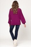 Утепленный свитшот для беременных и кормящих 16049 фуксия
