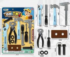 Набор инструментов 9 эл на блистере, размер 24*36