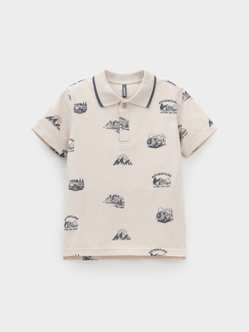 джемпер  для мальчика  КР 302416/бежевый,лесной поход к658