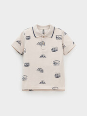 джемпер  для мальчика  КР 302416/бежевый,лесной поход к658