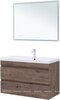 Aquanet 335878 Тумба с раковиной Нота new 100 цв.дуб веллингтон табак (335878)