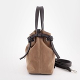 Сумка Саломея 505 эко-замша песочный