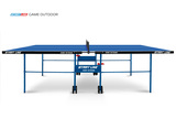 Стол теннисный Game 6 Всепогодный с сеткой Синий фото №1