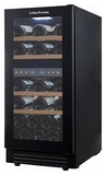 Винный шкаф Cellar Private CP027-2TBH черная дверь со скрытой рукояткой