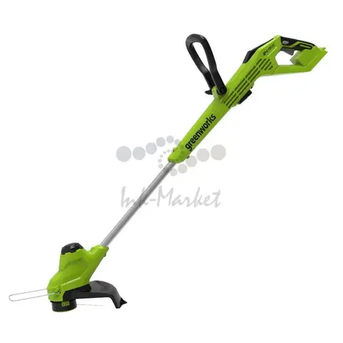 Триммер аккумуляторный Greenworks 24V 28см с АКБ 2 АЧ и ЗУ 2107107UA