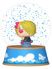 Снежный шар Funko Mini Glitter Globes One Piece Sanji