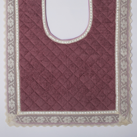 Коврик для унитаза 50х60 Old Florence Buratto розовый