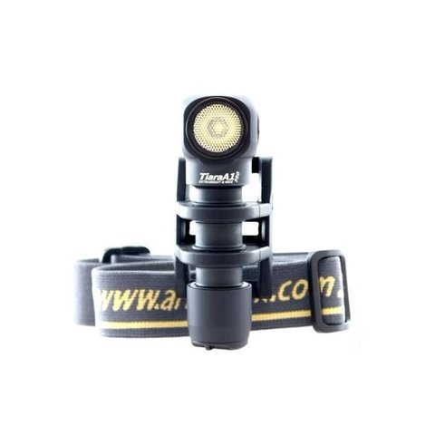 Фонарь Armytek Tiara A1 Pro v2 (Налобный) (Белый свет) XP-L 600 лм 86 м 1хАА/1х14500 без батареек